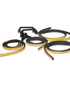 Mounting material for plate 24 with handle